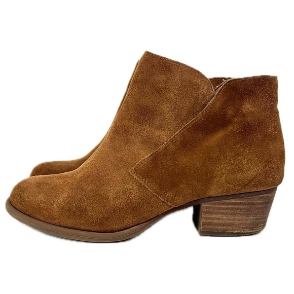 Jessica Simpson Dacine Brown Suede Booties - Size 7 - Picture 5 of 14